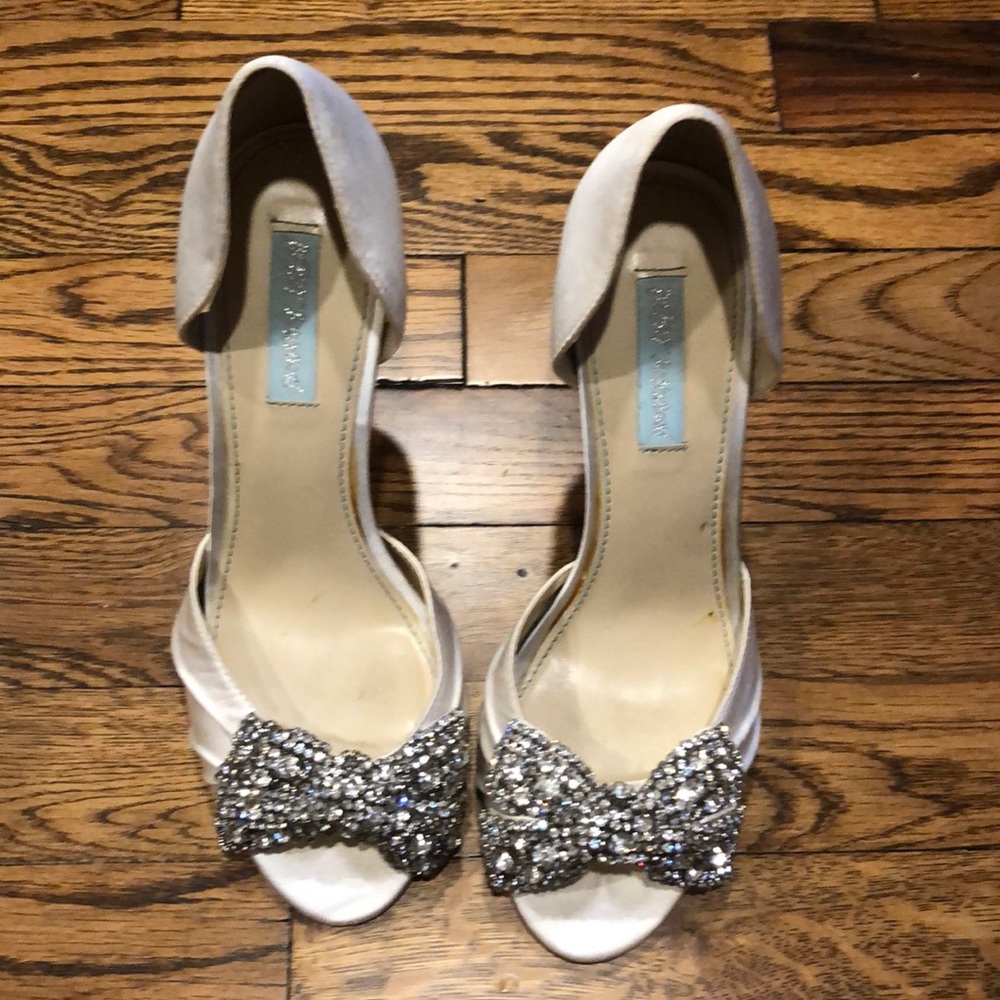 Betsy Johnson Bridal Heels